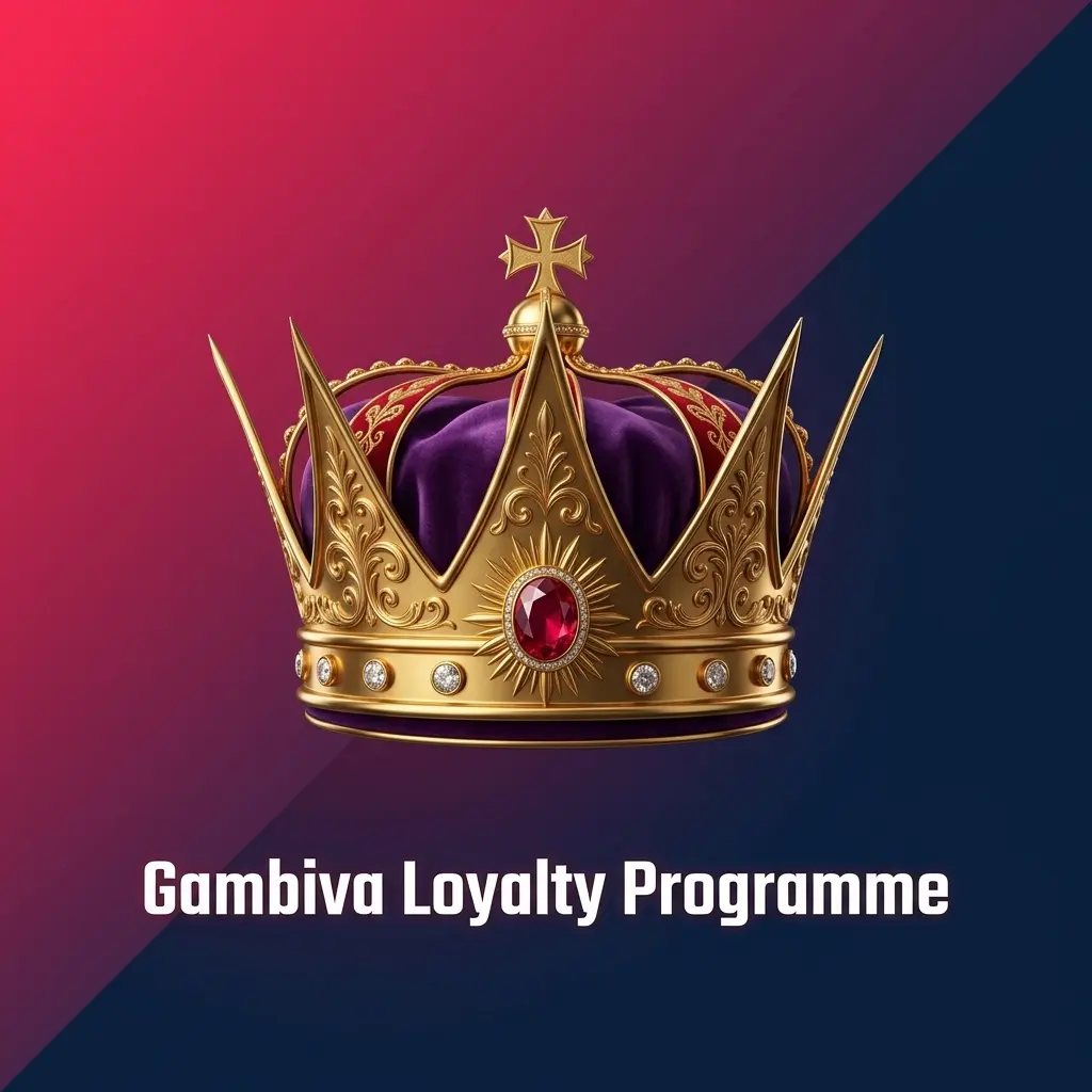 Gambiva VIP loyalty programme tiers table showing Bronze to Diamond levels with points multipliers and perks