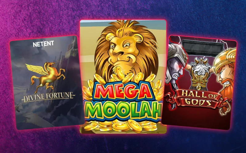 Try jackpot slots with progressive prize opportunities on Gambiva.