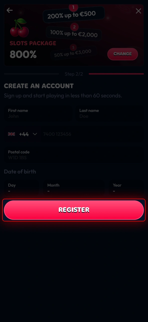 Confirm your email address to activate your Gambiva account.